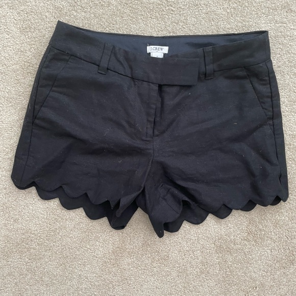 J Crew Scallop Shorts - Picture 1 of 4